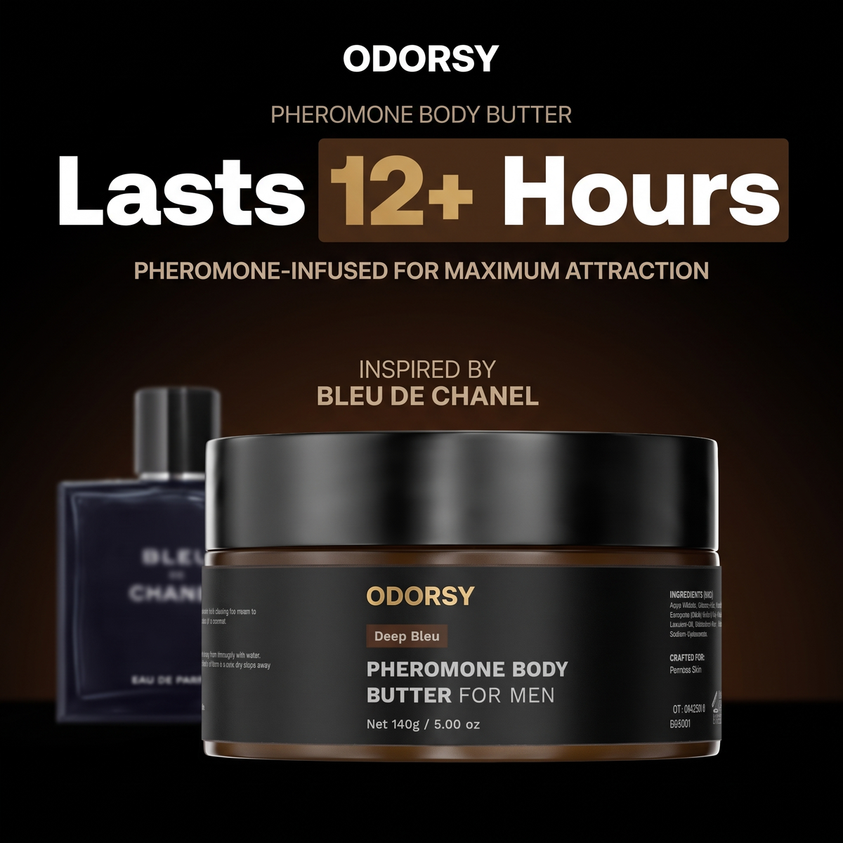 Deep Bleu - Odorsy Pheromone Body Butter