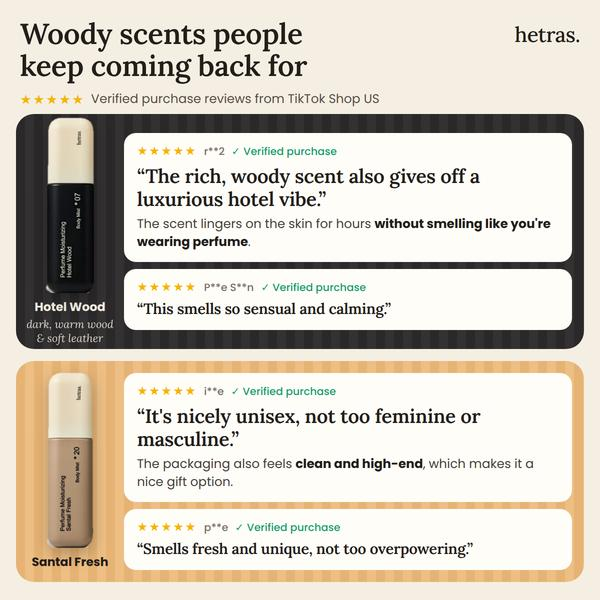 Hotel Wood and Santal Fresh reviews