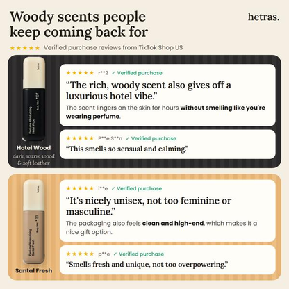 Hotel Wood and Santal Fresh reviews